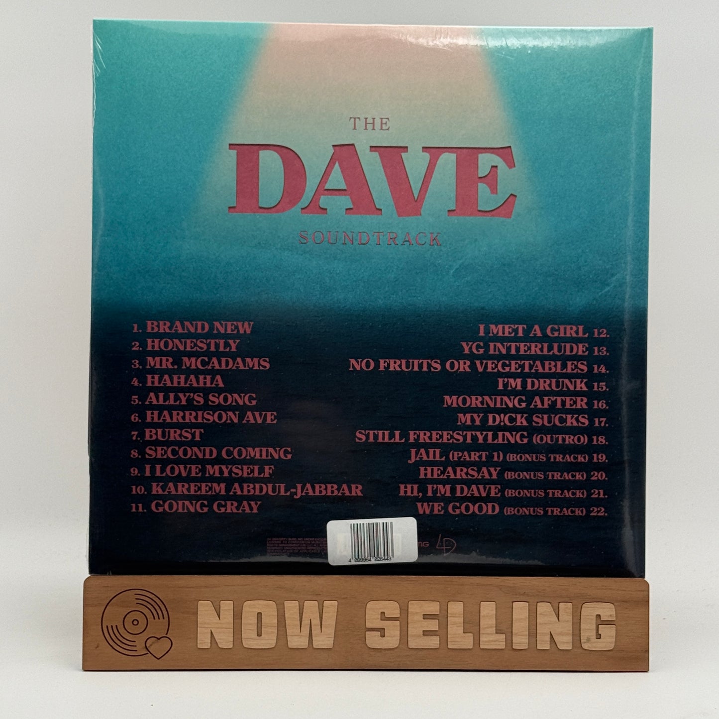 Lil Dicky - Penith - The Dave Soundtrack Vinyl LP Gold SEALED Spotify Fans First