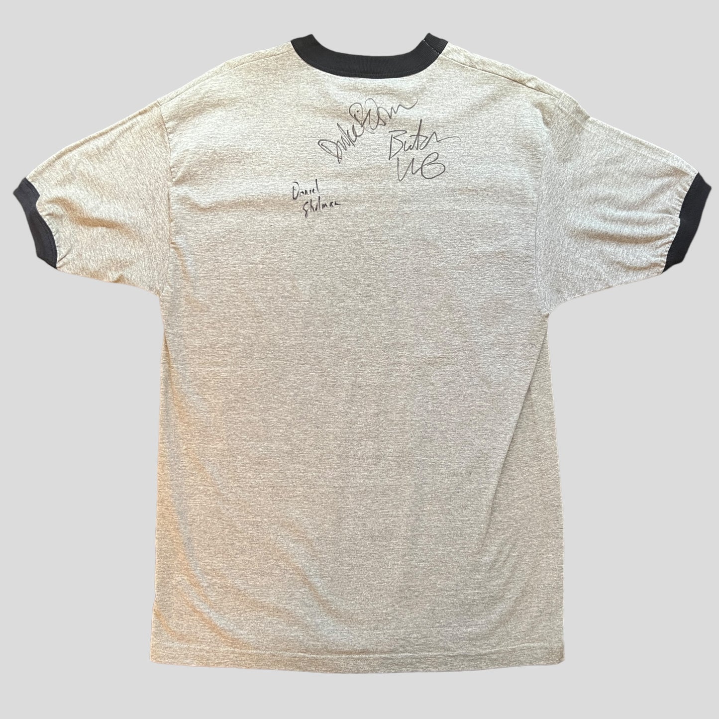 Garbage Band 90s Vintage T-Shirt Size L Signed By Butch Vig, Dan & Duke