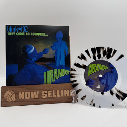 Blink-182 - They Came To Conquer Uranus Vinyl 7" Reissue Clear w/ Black Splatter