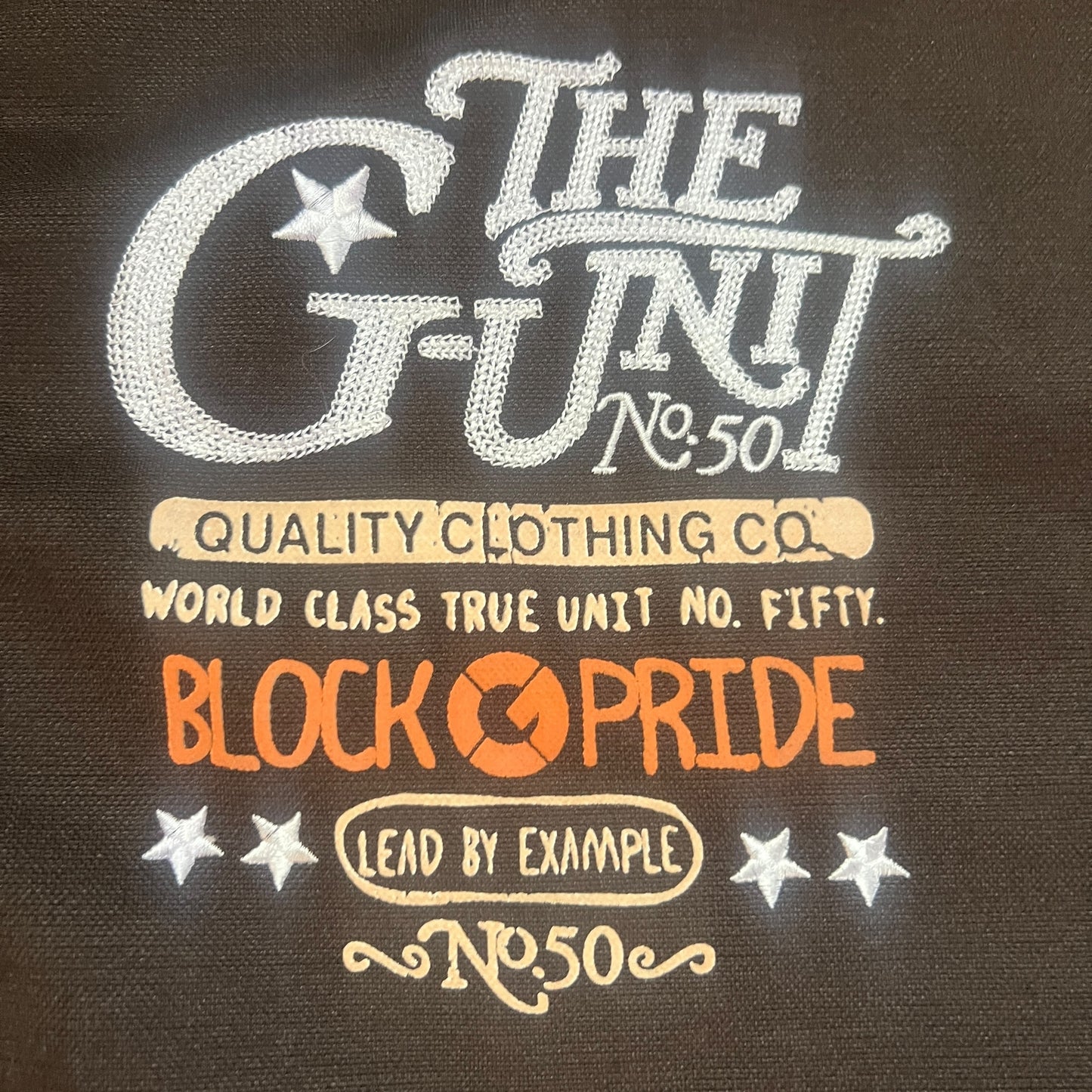 G Unit No. 50 Block Party Jacket 4XL Brown 50 Cent