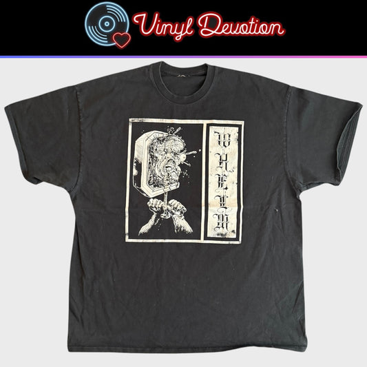 Whelm Band Head In Vice T-Shirt Size XXL Grindcore