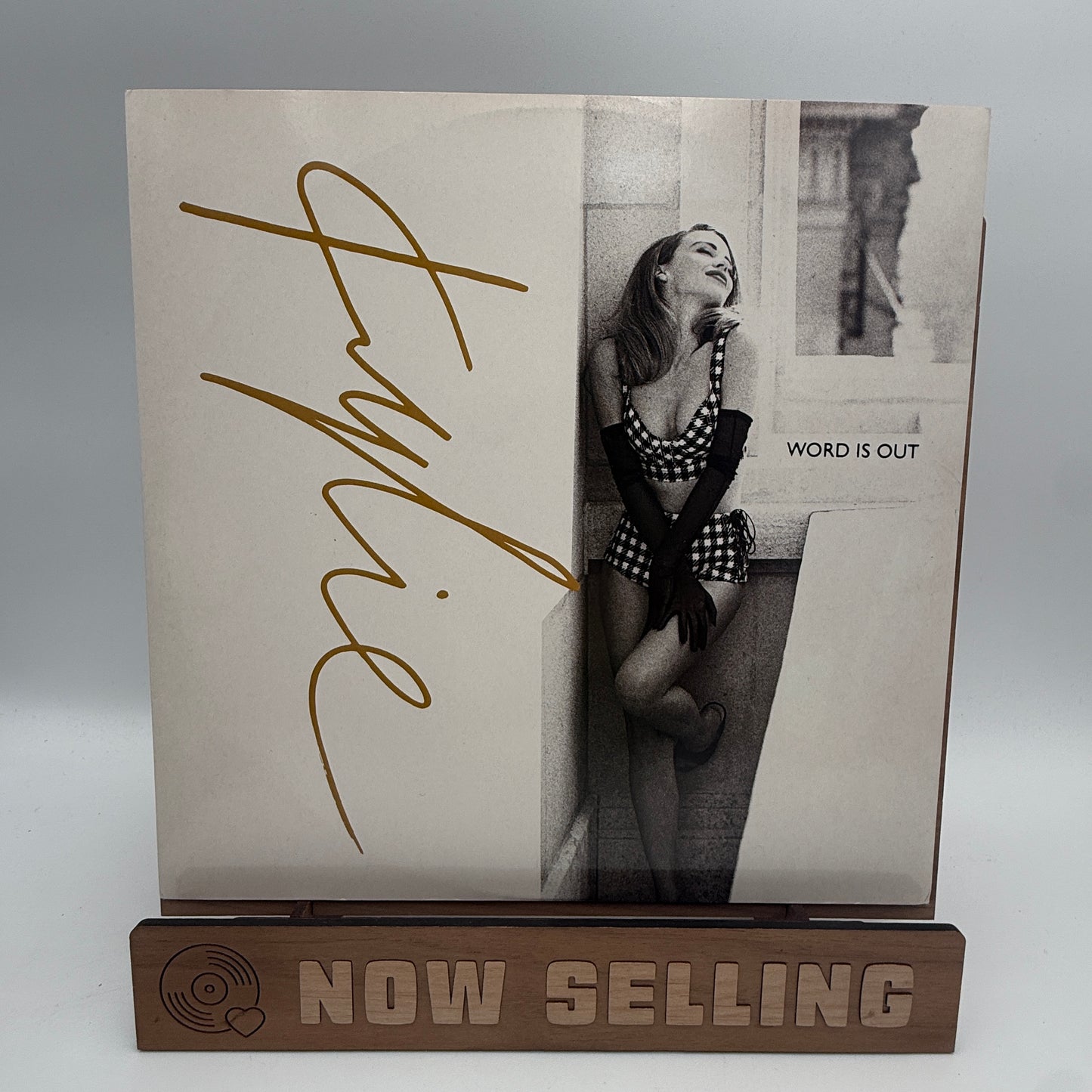 Kylie Minogue - Word Is Out Vinyl 12" Single UK Original 1st Press PWLT 204