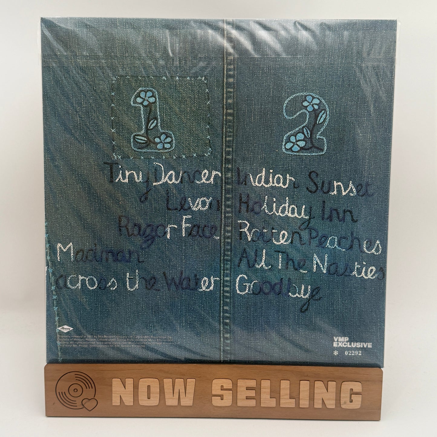 Elton John - Madman Across The Water Vinyl LP Blue Jean Vinyl Me Please VMP