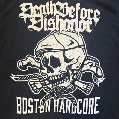 Death Before Dishonor Band Boston Hardcore Skull T-Shirt Size M