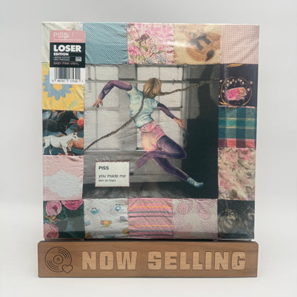 PISS Band - you made me / skin on linen Vinyl LP Pink Loser SEALED