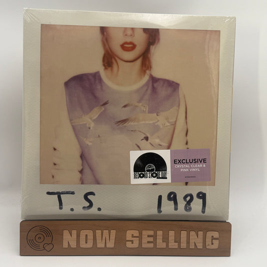 Taylor Swift - 1989 Vinyl LP Crystal Clear & Pink Transparent SEALED Numbered RSD 2018