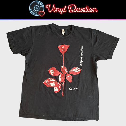 Drown Hardcore Band Dispossession - Depeche Mode Violator RIP T-Shirt Size XL