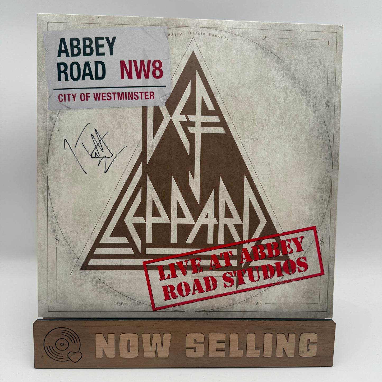 Def Leppard - Live At Abbey Road Studios Vinyl SIGNED Record Store Day RSD 2018