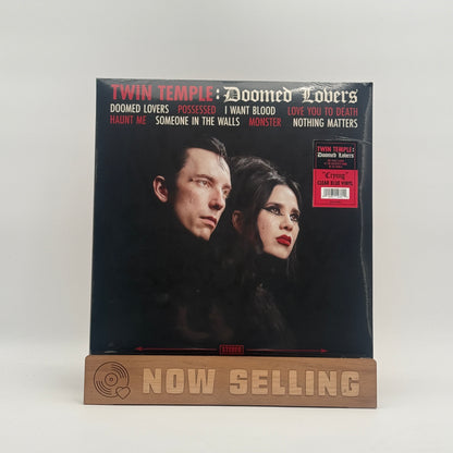 Twin Temple - Doomed Lovers Vinyl LP Clear Blue SEALED