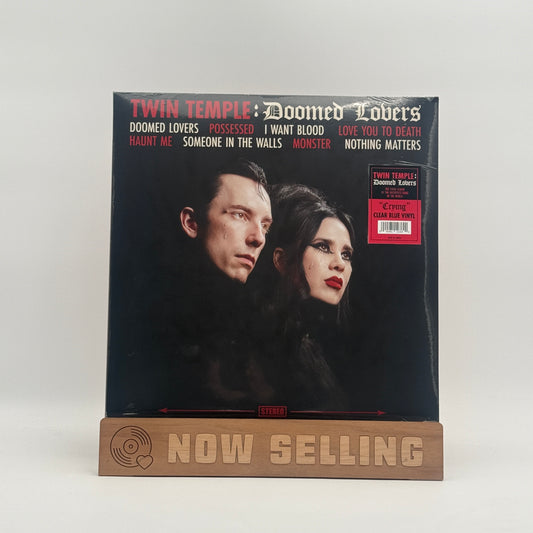 Twin Temple - Doomed Lovers Vinyl LP Clear Blue SEALED