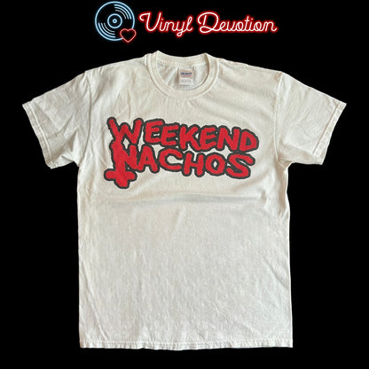 Weekend Nachos Band Defeat The Christian Right T-Shirt Size M