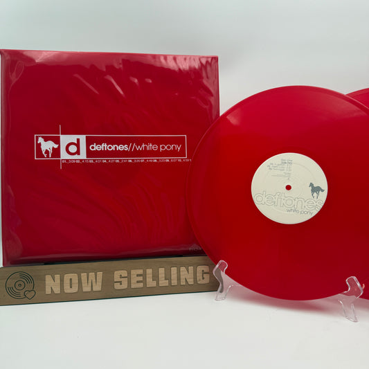 Deftones - White Pony Vinyl LP Promo Red Transparent Original 1st Press