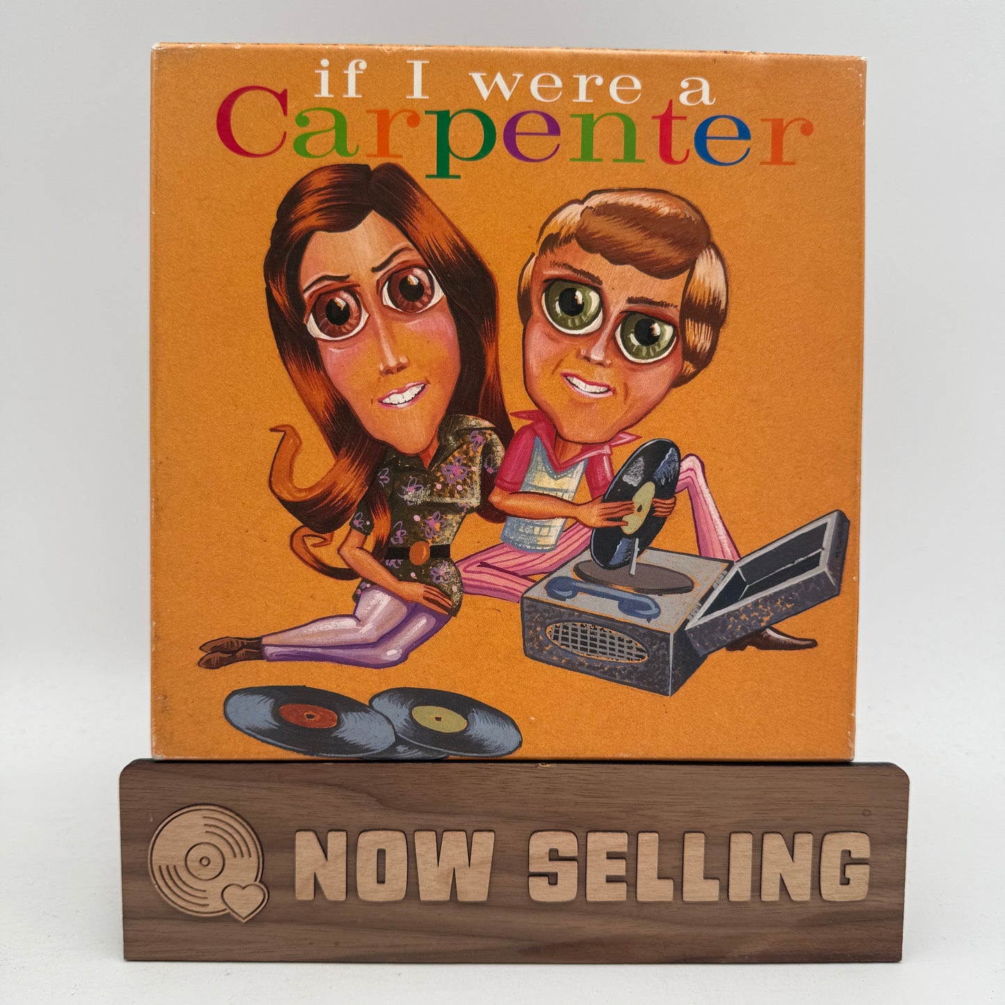 Various ‎– If I Were A Carpenter Vinyl 7” Box Sonic Youth Cracker Cranberries Redd Kross