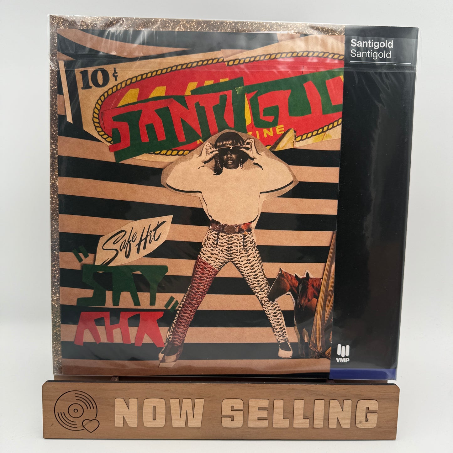 Santigold - Santigold Self Titled Vinyl LP Gold Nugget Vinyl Me Please Essentials VMP