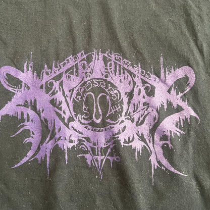 Xasthur Band Purple Logo Vintage T-Shirt Size M