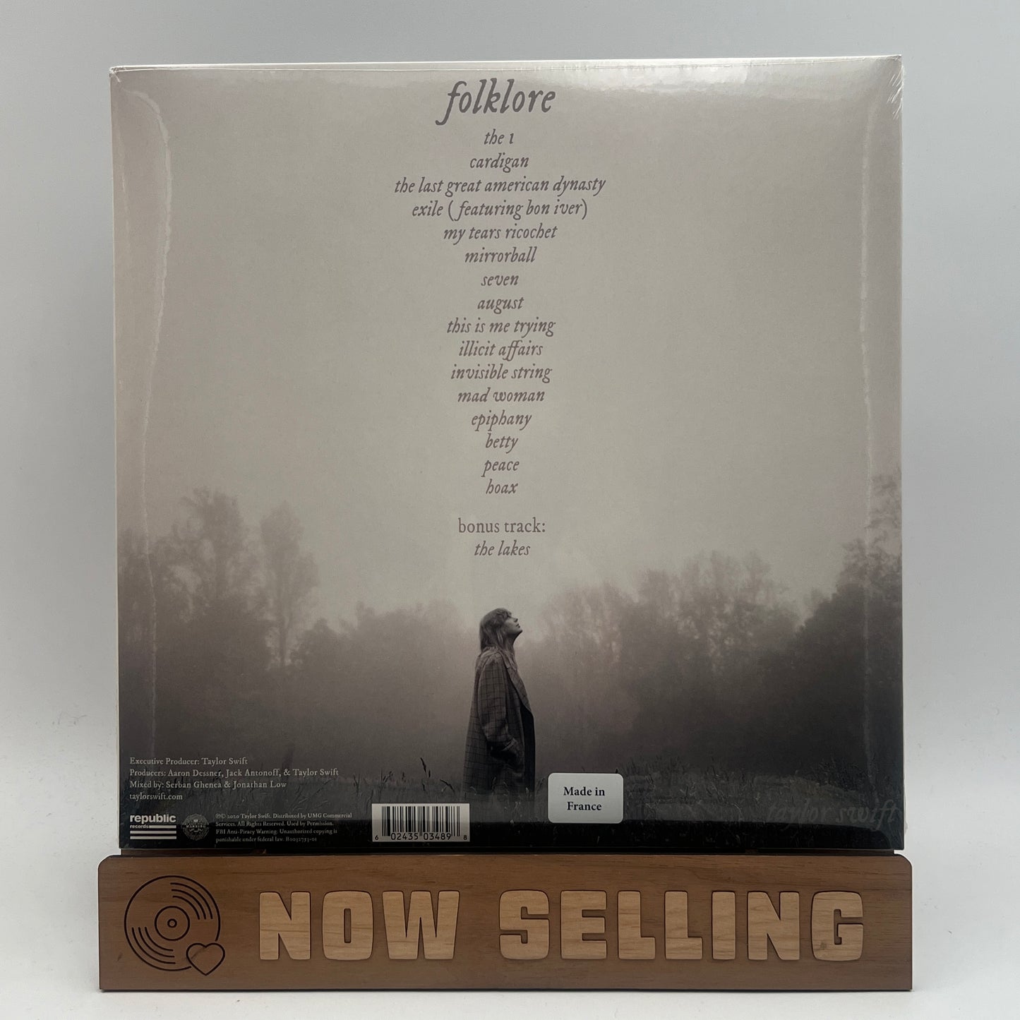 Taylor Swift - Folklore Vinyl LP Teal "In The Weeds" SEALED