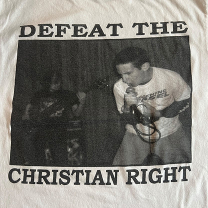 Weekend Nachos Band Defeat The Christian Right T-Shirt Size M