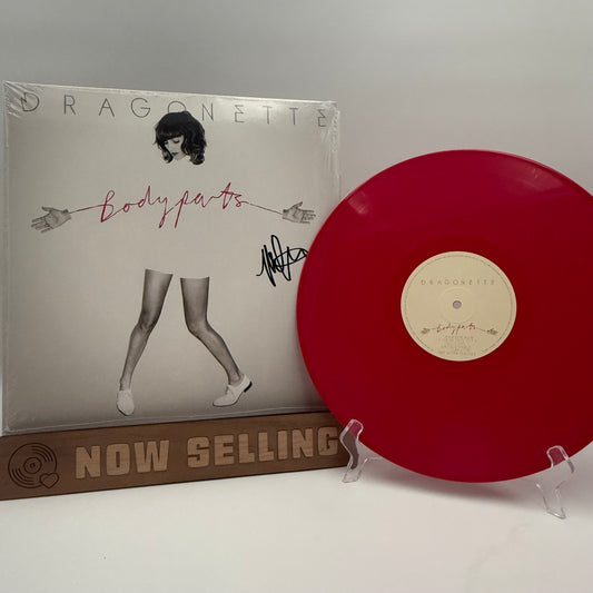 Dragonette - Bodyparts Vinyl LP Pink SIGNED
