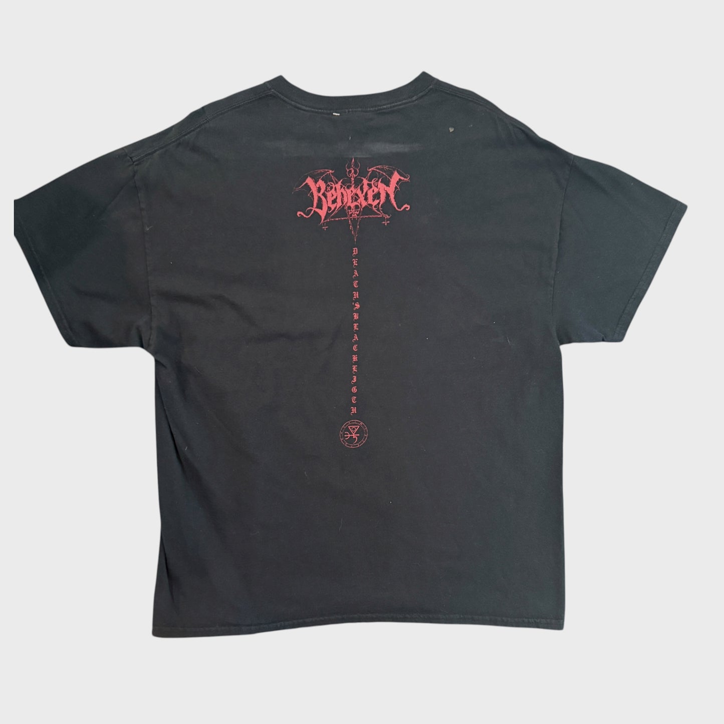 Behexen Band Death's Black Light T-Shirt Size XL Lords of the Left Hand