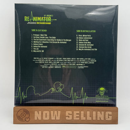 H.P. Lovecraft's Re-Animator Soundtrack Vinyl LP Neon Green Black Swirl Richard Band