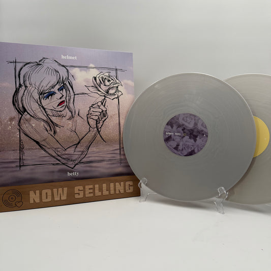 Helmet - Betty Vinyl LP Gray 30th Anniversary Numbered IVC + Signed Print