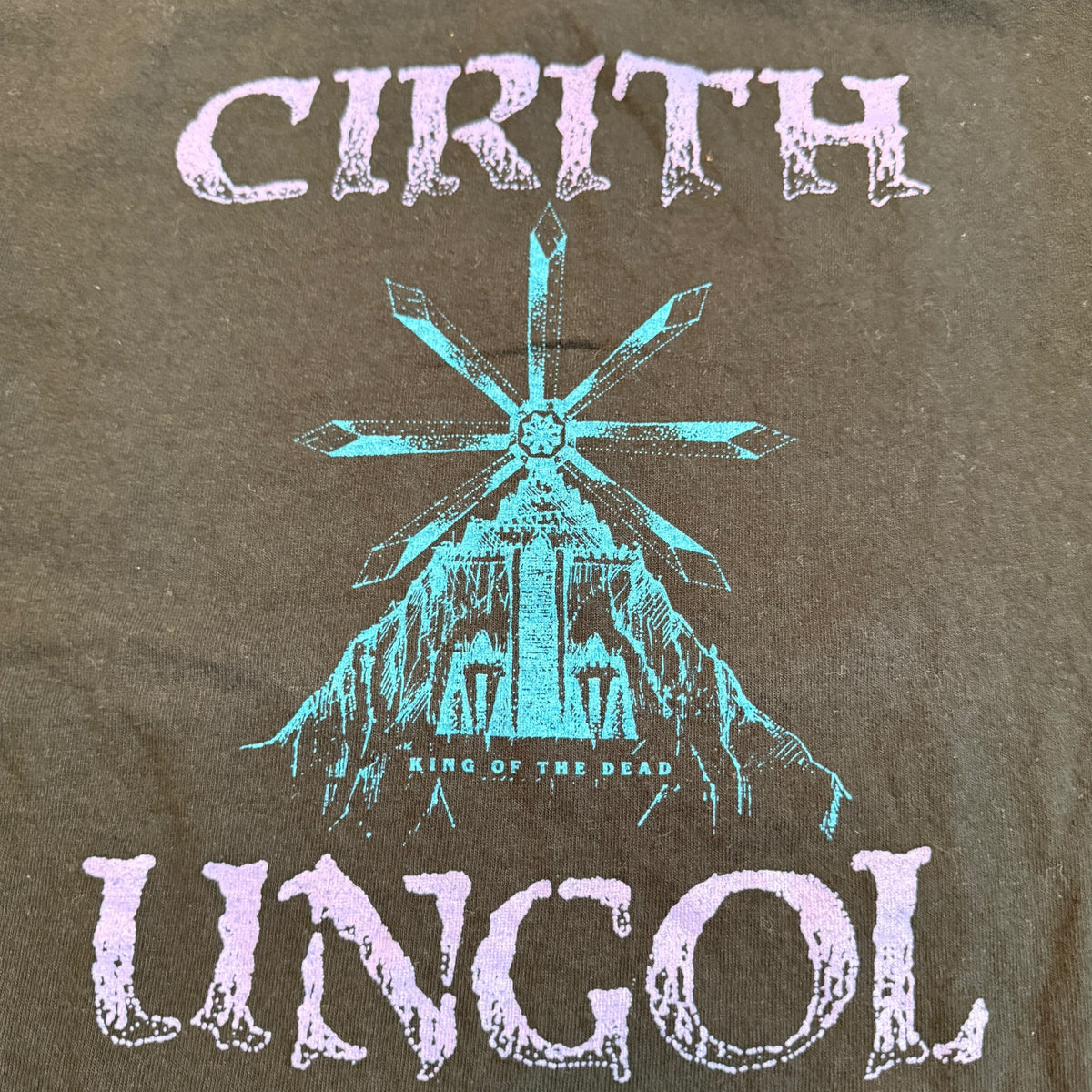 Cirith Ungol Band King Of The Dead T-Shirt Size S