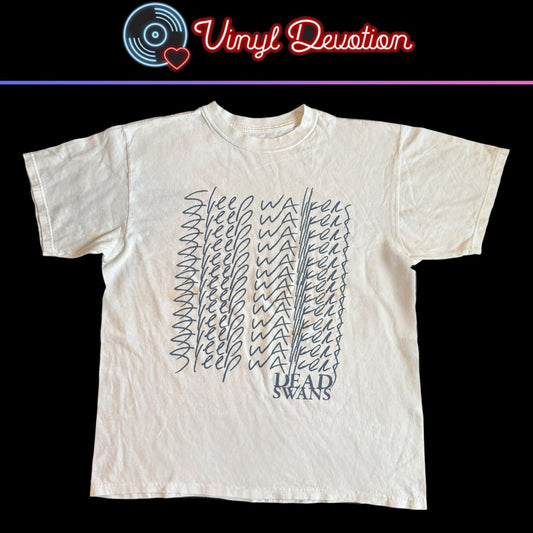Dead Swans Hardcore Band Sleepwalkers White T-Shirt Size L