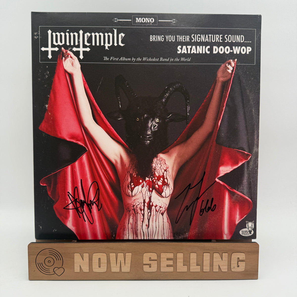 Twin Temple - Bring You Their Signature Sound Vinyl LP Violet Sparkle SIGNED