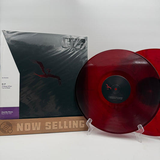 EL-P - I'll Sleep When You're Dead Deluxe Edition Red / Black Marble VMP Run The Jewels