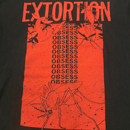 Extortion Band Obsess Long Sleeve T-Shirt Size L