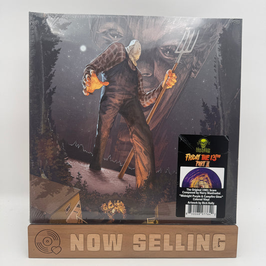 Friday The 13th Part II Soundtrack Vinyl LP Purple Campfire Glow SEALED Harry Manfredini