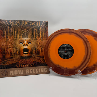 Meshuggah - Nothing Vinyl LP Alt Cover Reissue Brown / Orange Swirl