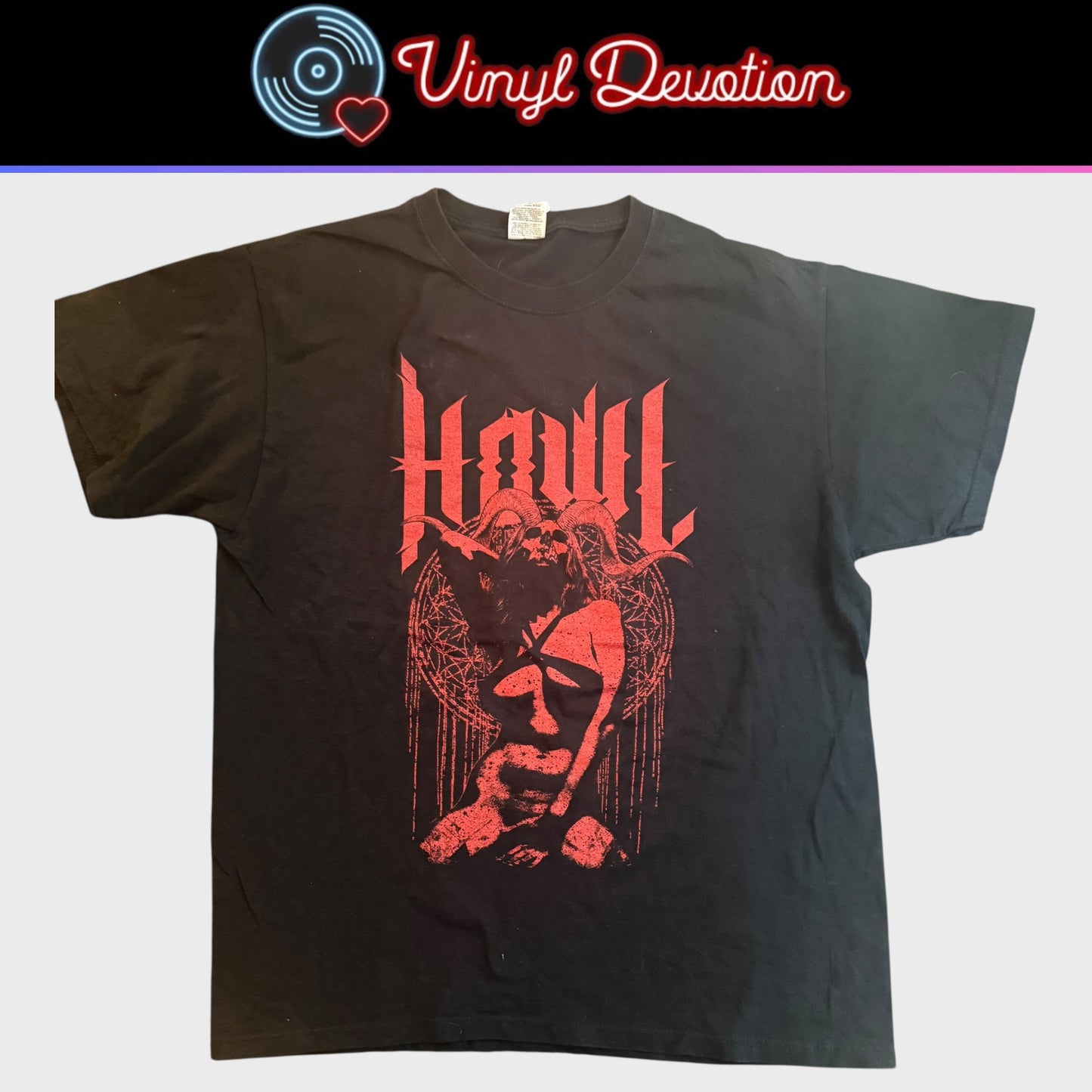 Howl Doom Band T-Shirt Size L Relapse Records