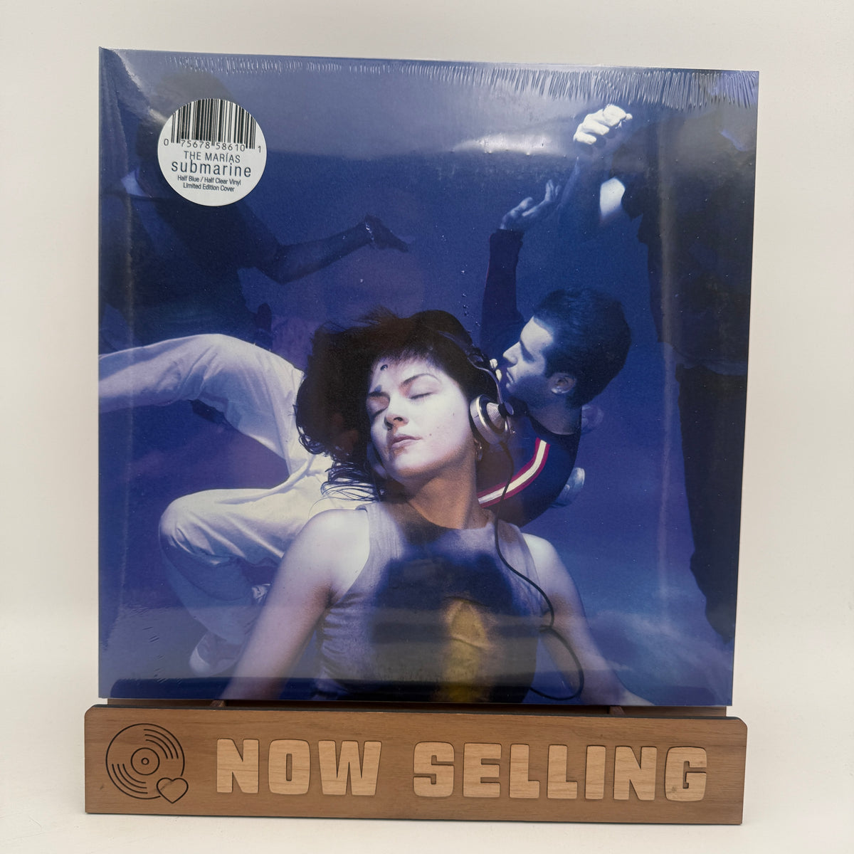 The Marias - Submarine Vinyl LP Alternative Cover Half Clear / Half Sea Blue SEALED RSD Essential