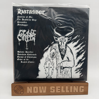 Harassor / Glass Coffin - Harassor / Glass Split Coffin Vinyl LP