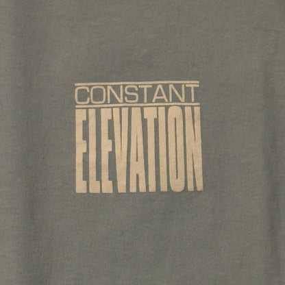 Constant Elevation Hardcore Band Baby Blue Long Sleeve T-Shirt Size XL