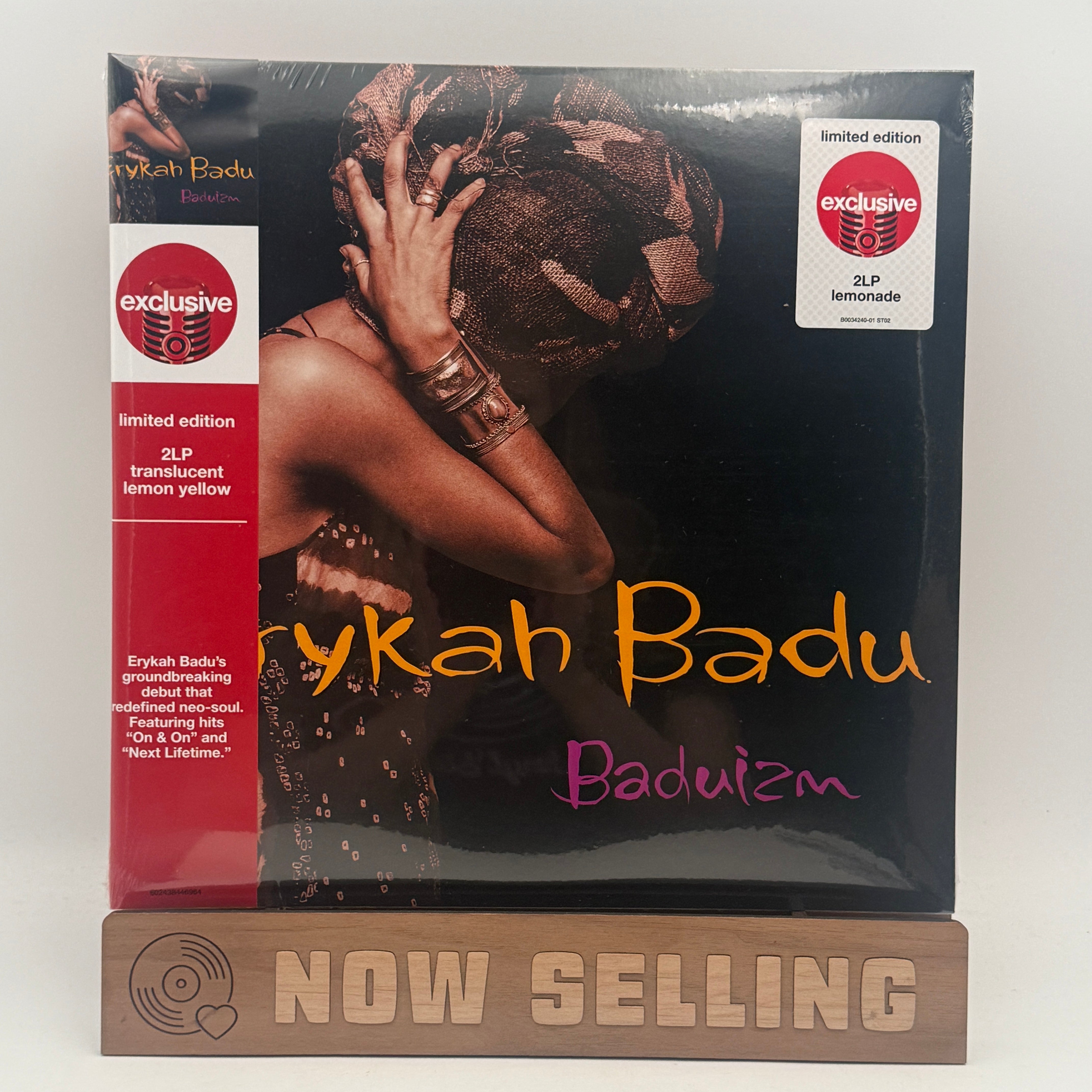 Erykah Badu - Baduizm Vinyl LP Reissue Lemonade Yellow Translucent