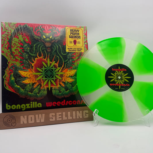 Bongzilla - Weedsconsin Vinyl LP Cornetto Clear / Green Pinwheel Ultra Limited Edition /70