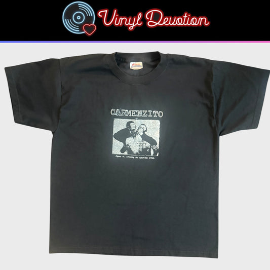Carmenzito Hardcore Band Y2K Vintage T-Shirt Size L Botch Murder City Devils Seattle