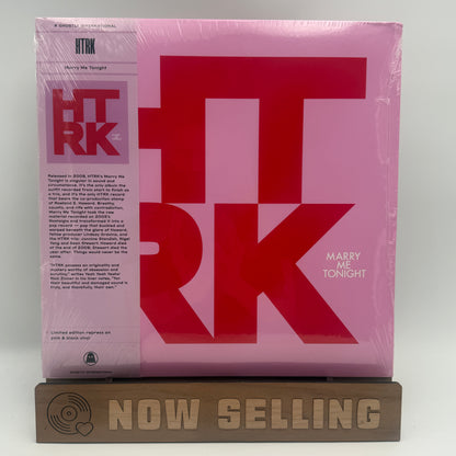 HTRK - Marry Me Tonight Vinyl LP Pink & Black SEALED [DING]
