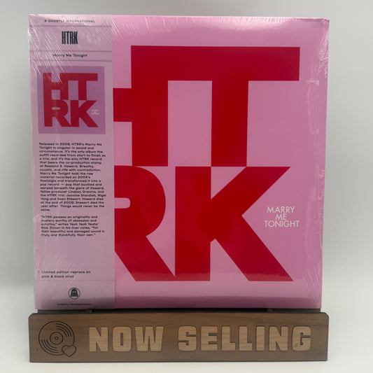 HTRK - Marry Me Tonight Vinyl LP Pink & Black SEALED [DING]
