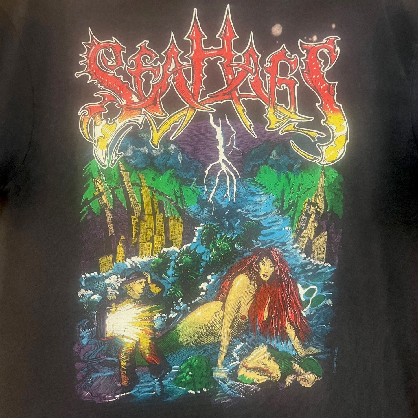 Sea Hags Band 1989 Tour Vintage T-Shirt Size L