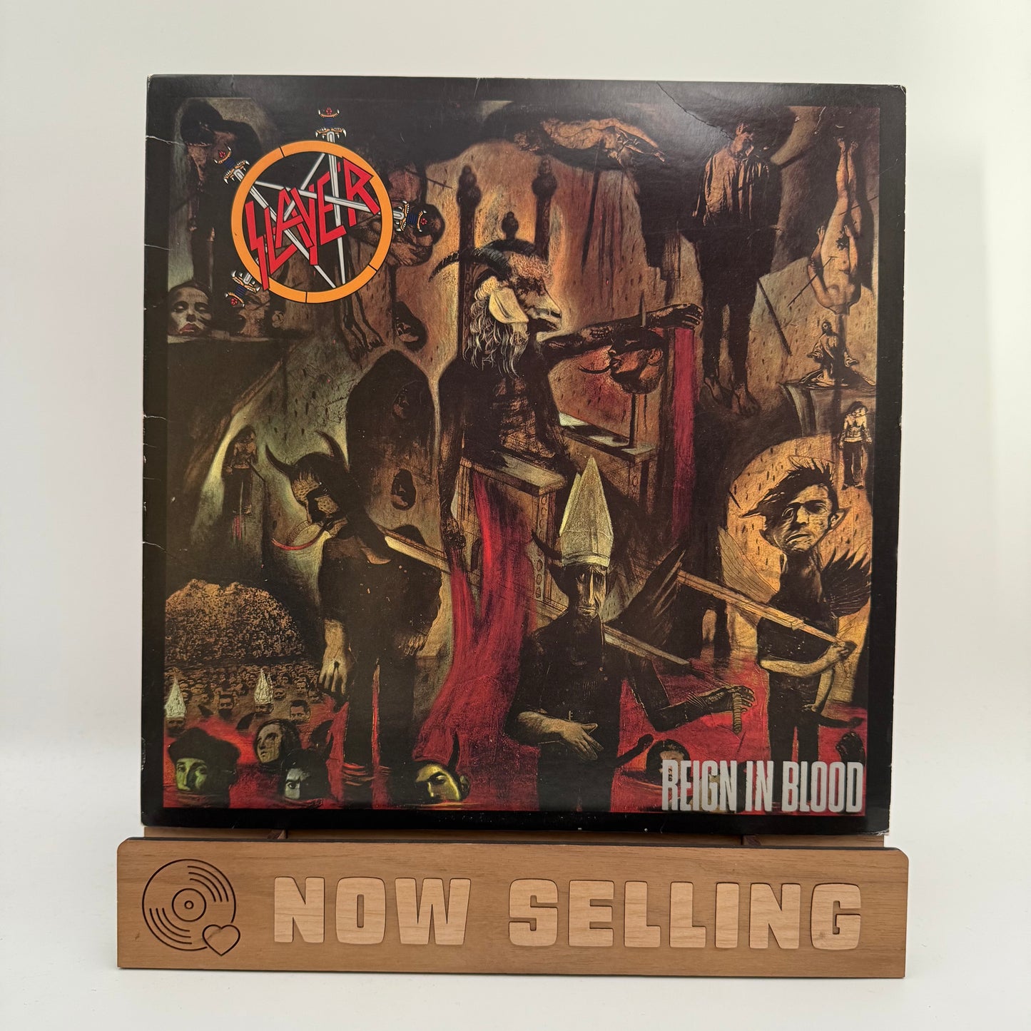 Slayer - Reign In Blood Vinyl LP Original US 1st Press
