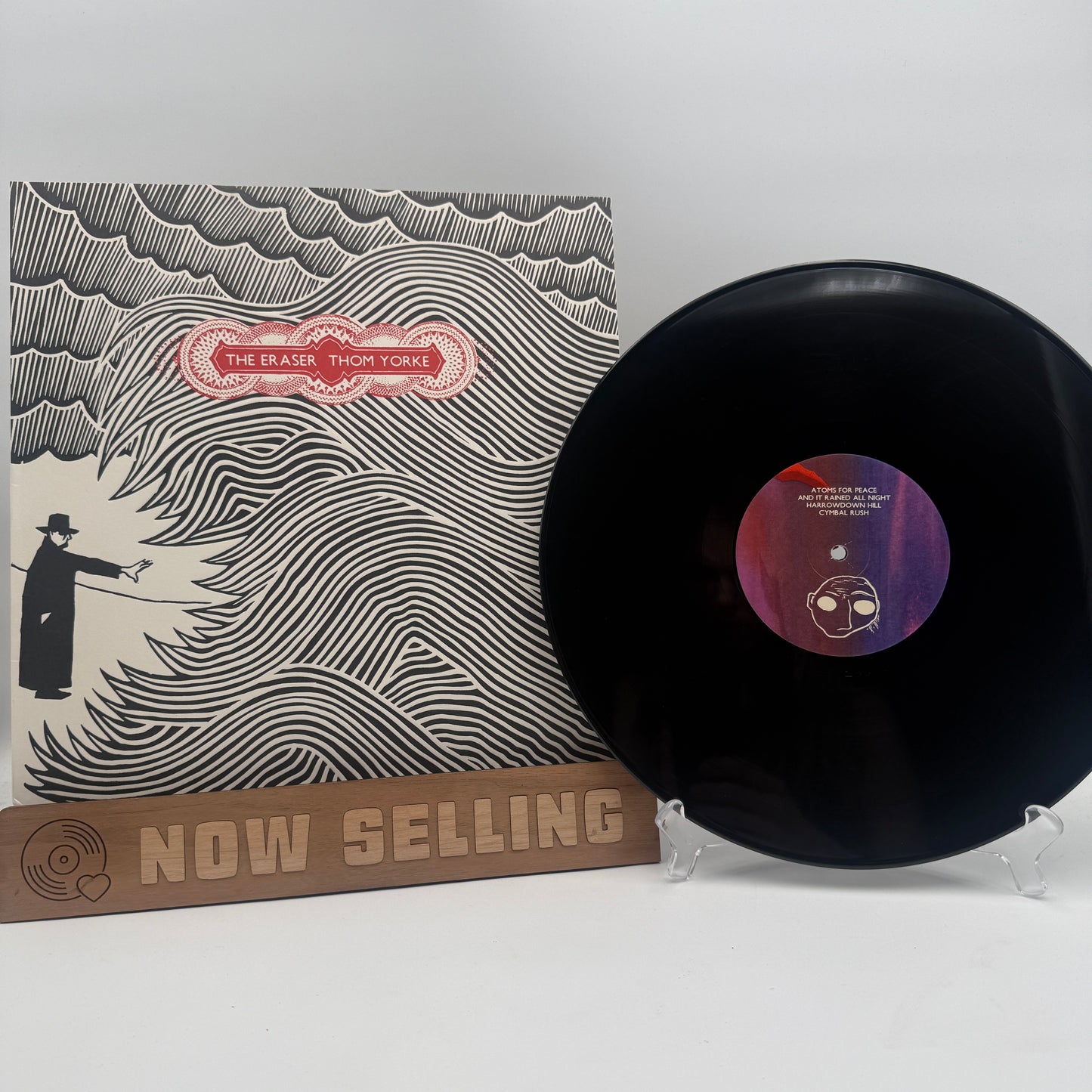Thom Yorke - The Eraser Vinyl LP UK Original 1st Press Embossed Cover 180 Gram
