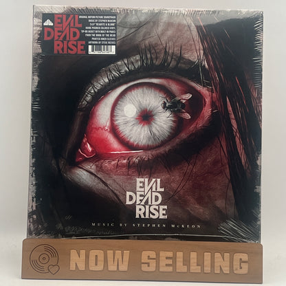 Evil Dead Rise Soundtrack Vinyl LP Blue & Red Hand Poured SEALED