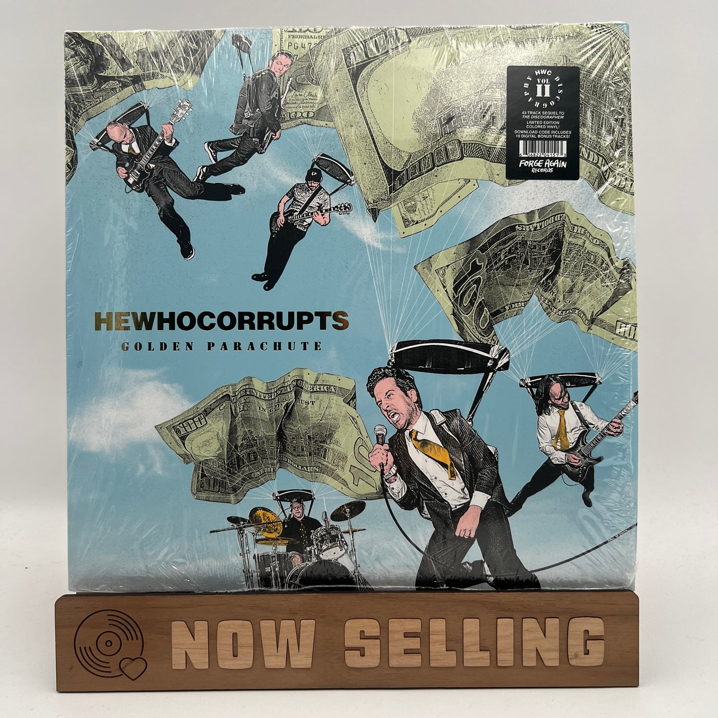 Hewhocorrupts - Golden Parachute Vinyl LP Metallic Gold