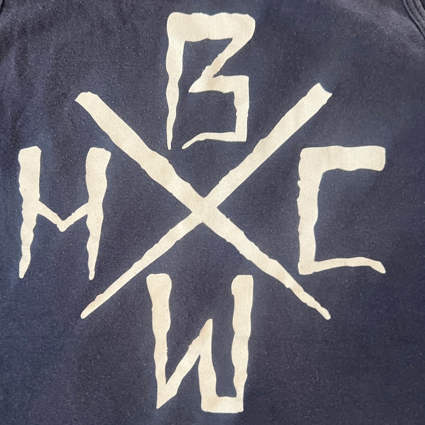 Bracewar Hardcore Band BWHC Tank Top Size M