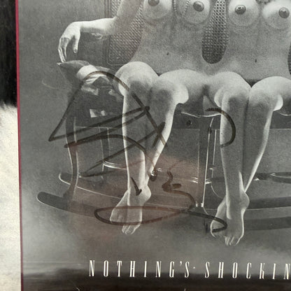 Jane's Addiction - Nothing's Shocking Vinyl LP Original 1st Press UK Rubber Jacket SiGNED