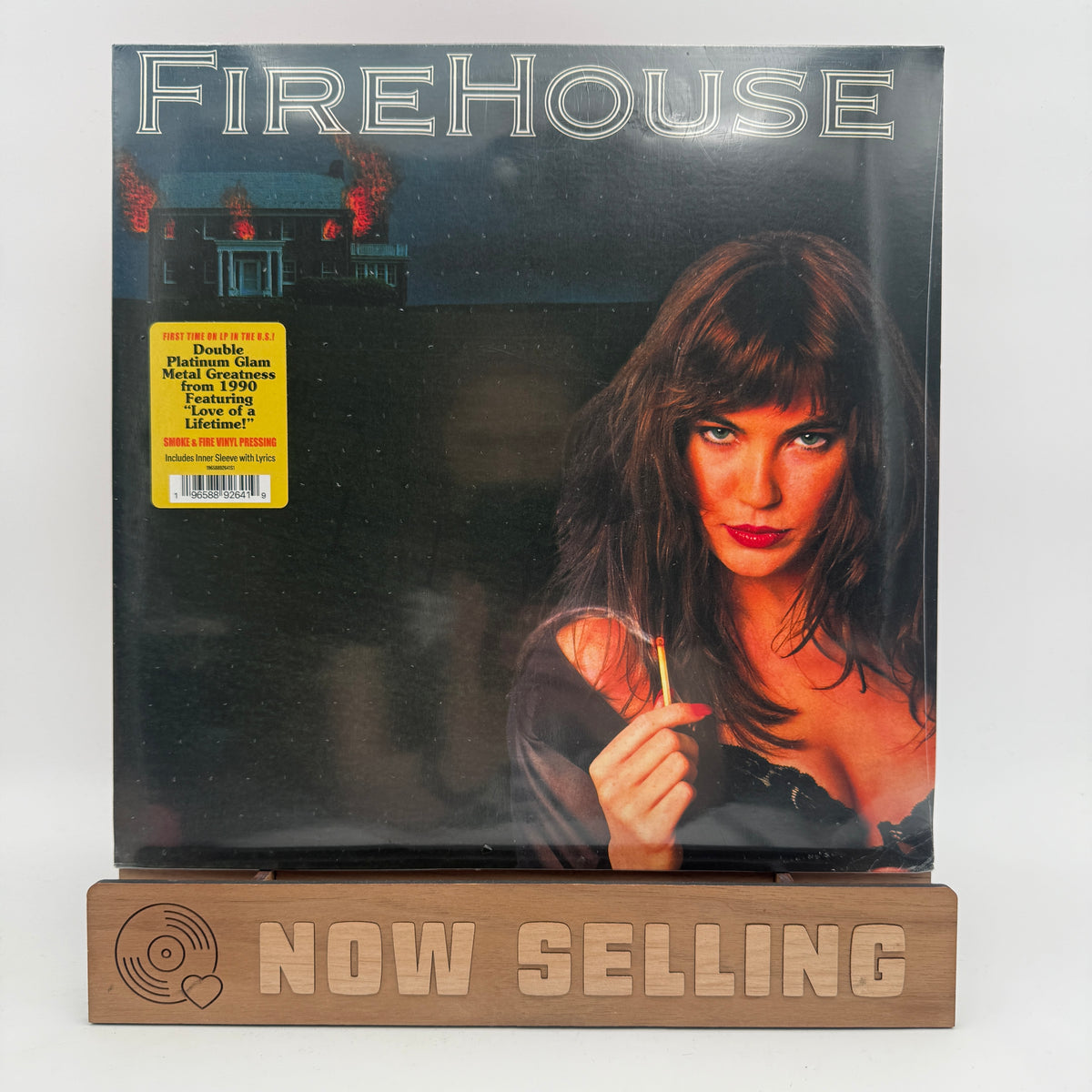Firehouse - Firehouse Self Titled Vinyl LP Reissue Smoke & Fire SEALED