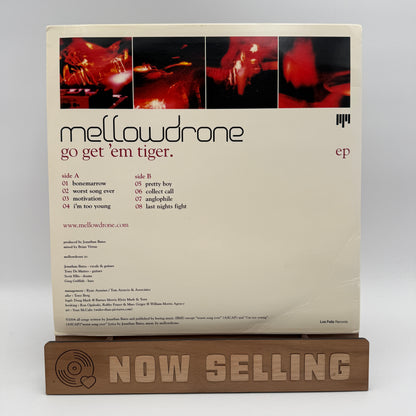 Mellowdrone - Go Get 'Em Tiger Vinyl LP Transparent Red Big Black Delta